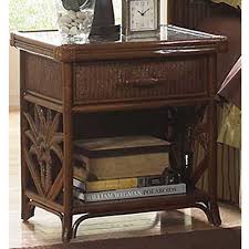Pelican Reef Havana Palm 1 Drawer Nightstand 565 00 Usd Drawer Nightstand Rattan Bedroom Furniture Wicker Furniture