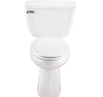 Ultra Flush® 1.0 gpf 12" Rough-In Two-Piece Elongated ErgoHeight™ Toilet