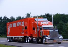 Peterbilt Home Depot Nascar Gibbs Racing Transporter Hauler Big Rig Trucks Peterbilt Trucks Big Trucks