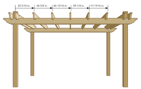 All it takes is a clear idea of what you want to accomplish, a good set of plans, and a proper list of materials. Building A Pergola Install The Joists And Cut Off The Posts Fine Homebuilding