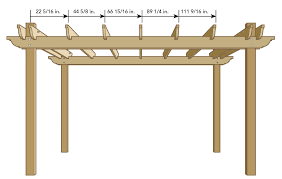 Most popular outdoor decking by pergola land offing new deck designs that are built for longevity and value. Building A Pergola Install The Joists And Cut Off The Posts Fine Homebuilding