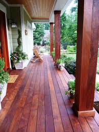 Front Porch Using Ipe Wood For Deck And Columns Front Porch Design Porch Design Front Porch Decorating
