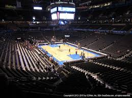 Chesapeake Energy Arena View From Club Level 218 Vivid Seats