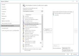 Outlook 2016 La Barre D Outils Acces Rapide Mediaforma