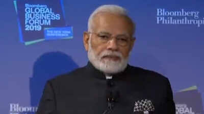 PM Modi at Bloomberg New Economy Forum