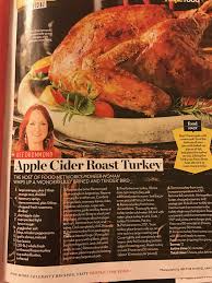 Top ree drummond recipes and other great tasting recipes with a healthy slant from ree drummond's creamy cheese grits. Apple Cider Roast Turkey Food Network Recipes Pioneer Woman Roast Beef Recipes Roasted Turkey