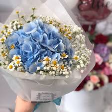 We understand that real flowers can easily devour your entire decoration budget. Hydrangea Bouquet Buy Flowers Online Petite Fleur