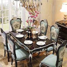 When picking from european dining room furniture, check out the dining tables from italy, which are raving hits for the tone they dictate. Modern Style Italian Dining Table 100 Solid Wood Italy Style Luxury Round Dining Table Set Bng015 Dining Room Sets Aliexpress