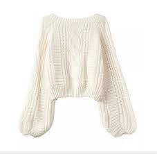 In modern society, styles and fashions come and go in the blink of an eye. China 2018 New Fashion Korea Style Big Sleeve Short Knitting Sweater Pullover For Women China Knitwear And Sweater Price