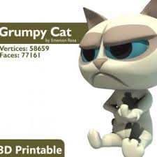 Grumpy Cat Print 3d Models Stlfinder