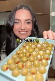 Refreshing Dirty Martini Recipe with Olive Ice