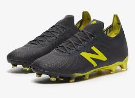 Black And Yellow New Balance Cleats New Balance Tekela V2 Pro Fg Phantom Sulphur Yellow New Balance Football Boots Football Shoes