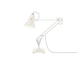 A desk lamp is ideal and essential while working. Buy Anglepoise Original 1227 Giant Floor Lamp Exterior Glossy Linen White Grey By George Carwardine Dmlights Com