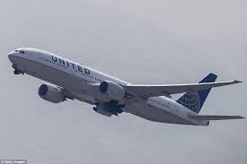The 777 entered service with the launch customer, united airlines, on june 7, 1995. United Airlines Flight Makes Emergency Landing After Dropping Debris Daily Mail Online