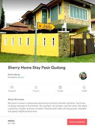 We did not find results for: Hello Malaysia Sherry Homestay Juga Ada Di Laman Airbnb Private Luxury Excl Sherry Homestay Pasir Gudang