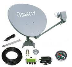 Satellite dish automatically finds dish hd satellite orbital locations making it easy to watch your favorite tv shows in the rv. Directv Swm Sl3s Low Por Satellite Dish Rv Kit For Camping Tailgating