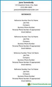 We've all been taught to polish our resumes, divide them into readable sections, and stay away from. Sample References For A Resume