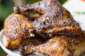 Traeger Grilled Chicken Leg Quarters Easy Pellet Grill Recipe Recipe Grilled Chicken Legs Pellet Grill Recipes Grilled Chicken Leg Quarters