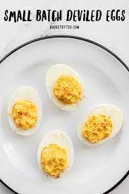 Small Batch Deviled Eggs Fast Easy Budget Bytes Recipe In 2021 Deviled Eggs Easy Deviled Eggs Egg Fast