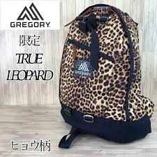希少限定】GREGORY FINE DAY TRUE LEOPARD グレゴリー ファインデイ トュルーレオパード  リュック｜Yahoo!フリマ（旧PayPayフリマ）
