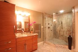 The use of gold river tiles on this bathroom provides class and elegance to an otherwise simple design. River Rock Bathroom Houzz