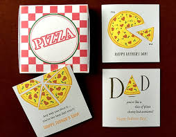 Download Free Printable Father S Day Cards And Pizza Box Template Craftidly