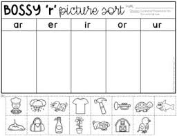 R Controlled Vowels Bossy R Packet Word By Classroom Shenanigans Teachers Pay Teachers Phonics Phonics Freebie Phonics Worksheets