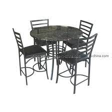 Shop our best selection of counter height kitchen & dining room table sets to reflect your style and inspire your home. China Unihomes 5 Piece Kitchen Table Set Brown Faux Marble Top Counter Height Dining Table Set With 4 Black Leather Upholstered Chairs China Dining Room Sets Dining Table Set