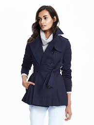 Banana republic women's shoes & women's fashion online shop | large assortment, free banana republic. Short Peplum Trench Banana Republic Raincoats For Women Short Trench Coat Rain Jacket Women