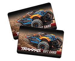 Certain restrictions apply for orders that will be in excess of $2,000 in one day. Introducing Traxxas E Gift Cards Traxxas