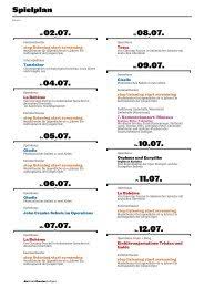 Die staatsoper stuttgart zählt zu den bedeutendsten europäischen opernhäusern und ist teil des größten mehrspartenhauses europas. Spielplan Die Staatstheater Stuttgart