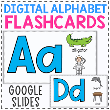 The instant digital alphabet slides are preloaded to seesaw and google™ slides. Digital Alphabet Flashcards Alphabet Flashcards Digital Alphabet Flashcards