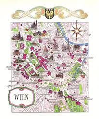 Continue further in the list below. Vintage Vienna Austria Picture Map Pictorial Cartoon Map Of Vienna Wien Fra 4566 Cartoon Map Austria Map World Map Decor