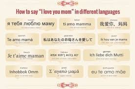 These words have nothing in common, and none seem any more connected to the canine essence than any other. I Love You Mom In Different Languages Love You Mom I Love You Mom I Love Mom