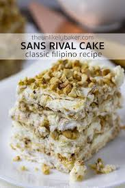 Easy Sans Rival Recipe Best Cake Recipes Easy Sans Rival Recipe Dessert Recipes Easy