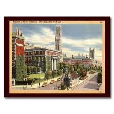 Barnard College New York City Vintage Barnard College New York City City