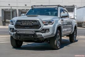 Fbtt1 05 2016 Toyota Tacoma Center Mount Winch Capable Front Bumper Dv8 Offroad Toyota Tacoma Toyota Winch