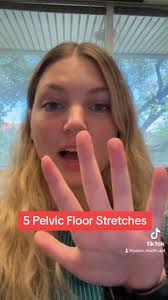 5 starter pelvic floor stretches! #pelvicpt #pelvicfloorexercises  #pelvichealth #pelvichealthphysio #pelvicfloor #pelvicfloormuscles