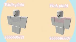 Cute pastel pants codes for roblox bux gg free roblox. White Or Pink Plaid Shirts Roblox Codes Coding Custom Decals