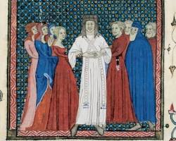 Image of marriage medieval