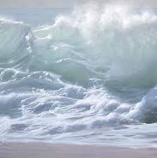 pin by bob hughes on crashing waves waves ocean art water painting pinterest
