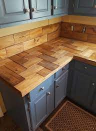 46 Trendy Kitchen Island Wall Covering Ideas Rustic Kitchen Cabinets Diy Kitchen Countertops Kitchen Island Diy Rustic