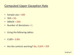 B) estimated population exception rate. Ppt Problem 11 22 P 357 Powerpoint Presentation Free Download Id 3661295
