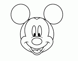 Print one coloring page at a time below or download them all at once for free. Mickey Mouse Head Coloring Pages Export Coloring B109 Partner