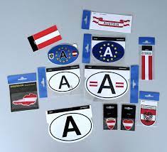 Unique autriche stickers designed and sold by artists. Sticker A Plate 113 X 174 Mm Carstyling Xxl