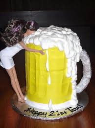Take a look at this page portion and cake advice. Pin By Tina Price On Birthday S 21st Birthday Cakes Beer Mug Cake Cool Birthday Cakes