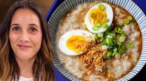 Leah Cohen, chef and author of “Lemongrass and Lime: Southeast Asian  Cooking at Home,” is making arroz caldo, one of her favorite Filipino  comfort foods., Check out the recipe here: ...