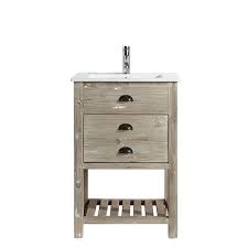 Check spelling or type a new query. Design Element Asbury 24 In Natural Single Sink Bathroom Vanity With White Porcelain Top Dec4300 S Rona