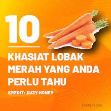 Laman socialtainment #1 di malaysia. Rupanya Banyak Khasiat Lobak Merah Untuk Kesihatan Yang Kita Belum Tahu