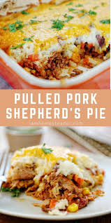 Pulled Pork Shepherds Pie Video I Am Homesteader Recipe Pulled Pork Recipes Recipes Pulled Pork
